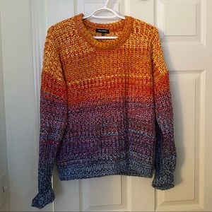 525 America StitchFix Rainbow Sweater NWOT size Large